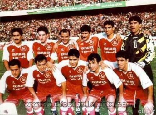 Persepolis Home voetbalshirt  1998 - 1999