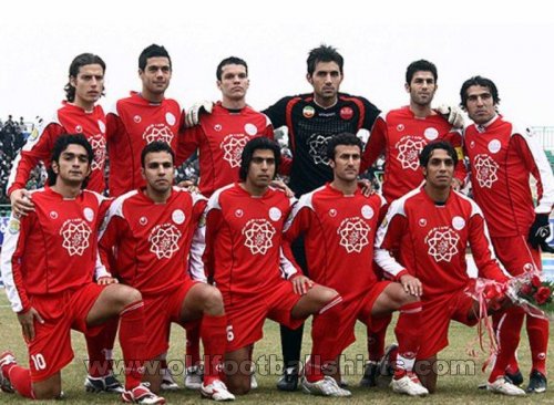 Persepolis Home Fußball-Trikots 2009 - 2010