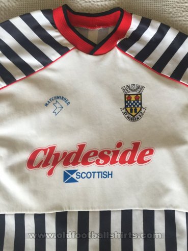 St Mirren Home football shirt 1987 - 1989
