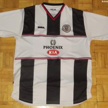 St Mirren Home football shirt 2003 - 2004 sponsored by Phoenix Kia