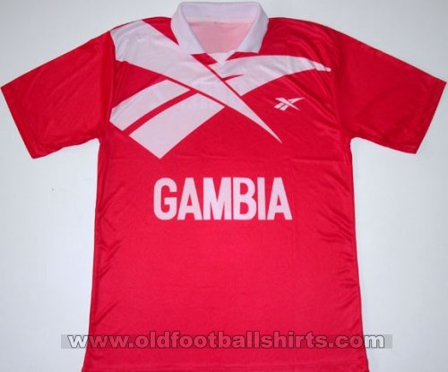 Gambia Home football shirt 1995 - 1996