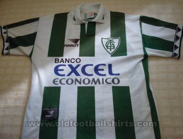 América Mineiro Home חולצת כדורגל 1997