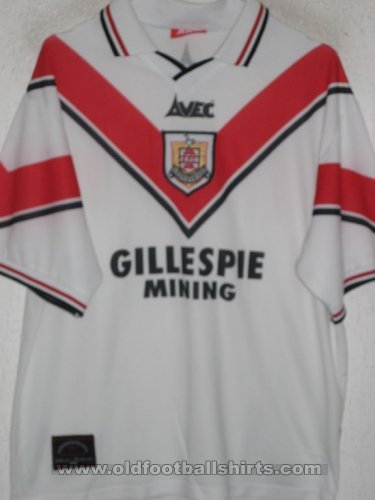 Airdrieonians F.C. Home football shirt 1997 - 1999