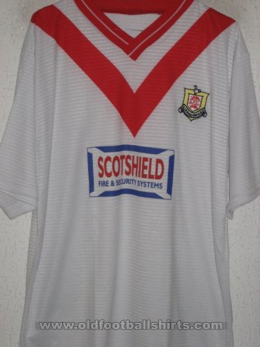 Airdrieonians F.C. Home football shirt 2001 - 2002
