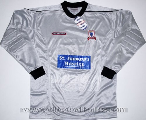 Airdrieonians F.C. Goalkeeper football shirt 2008 - 2009