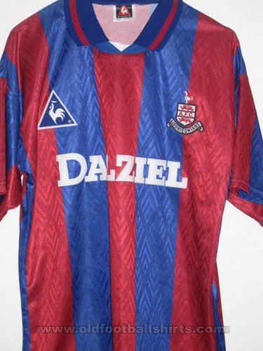 Airdrieonians F.C. Away football shirt 1996 - 1997
