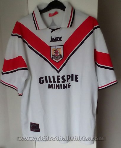 Airdrieonians F.C. Home football shirt 1997 - 1999