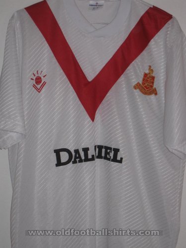 Airdrieonians F.C. Home football shirt 1988 - 1989