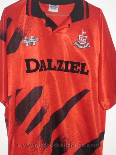 Airdrieonians F.C. Away football shirt 1993 - 1994
