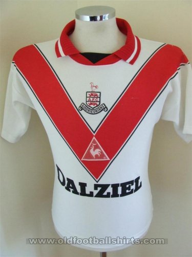 Airdrieonians F.C. Home football shirt 1995 - 1997