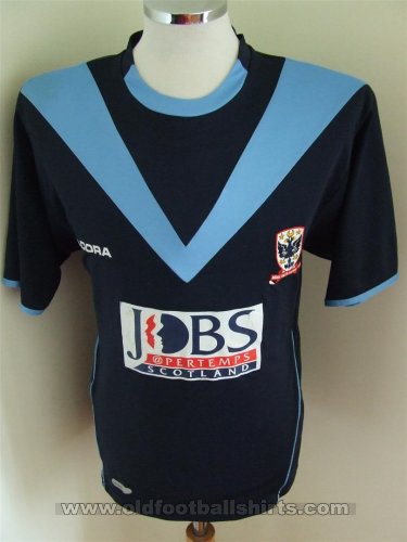 Airdrieonians F.C. Away football shirt 2006 - 2007