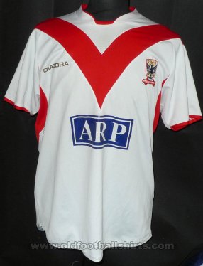 Airdrieonians F.C. Home football shirt 2007 - 2008