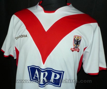 Airdrieonians F.C. Home football shirt 2007 - 2008