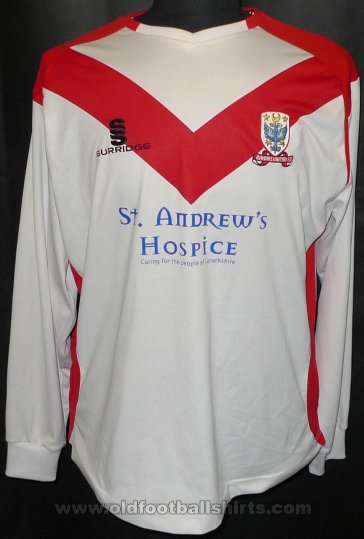 Airdrieonians F.C. Home football shirt 2009 - 2010