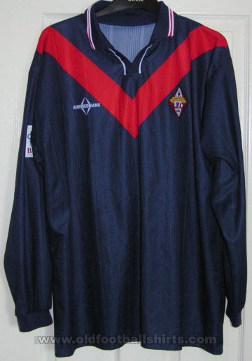 Airdrieonians F.C. Away football shirt 2000 - 2001