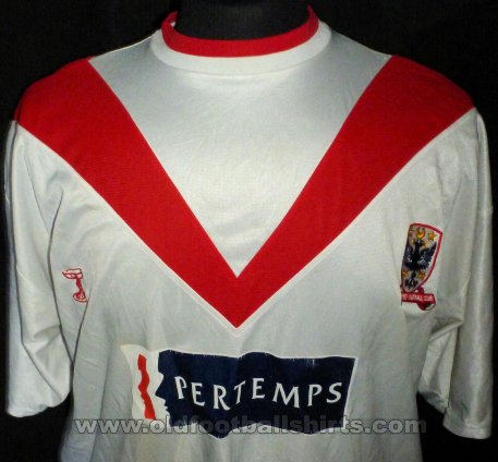 Airdrieonians F.C. Home football shirt 2002 - 2003
