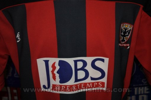 Airdrieonians F.C. Away football shirt 2003 - 2004