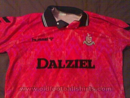 Airdrieonians F.C. Away football shirt 1992 - 1993