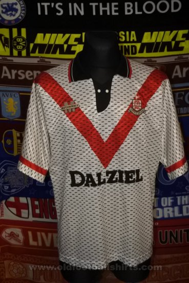 Airdrieonians F.C. Home football shirt 1993 - 1995