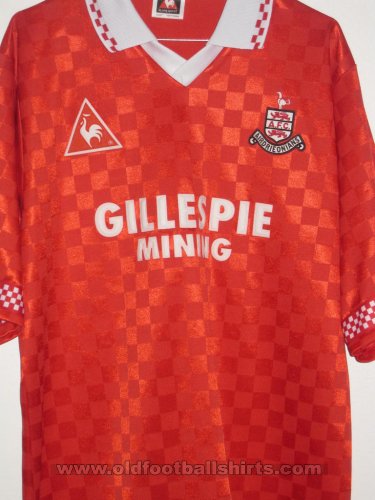 Airdrieonians F.C. Away football shirt 1997 - 1998