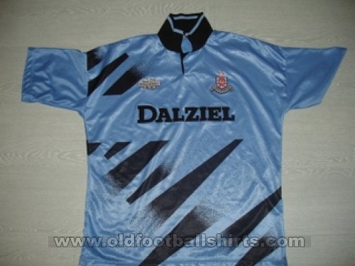Airdrieonians F.C. Away football shirt 1992 - 1993