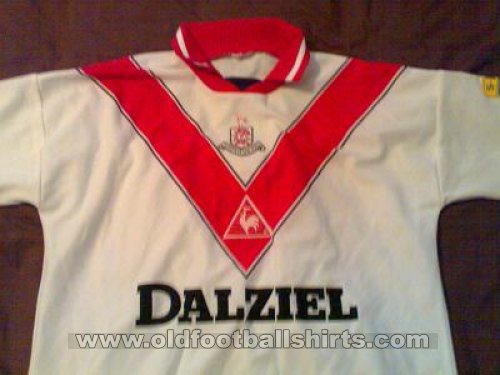 Airdrieonians F.C. Home football shirt 1996 - 1997
