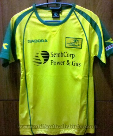 Woodlands Wellington FC  Home football shirt 2007