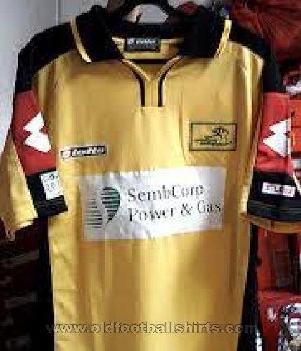 Woodlands Wellington FC  Home football shirt 2002 - 2003