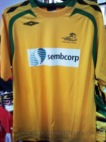 Woodlands Wellington FC  Home football shirt 2010