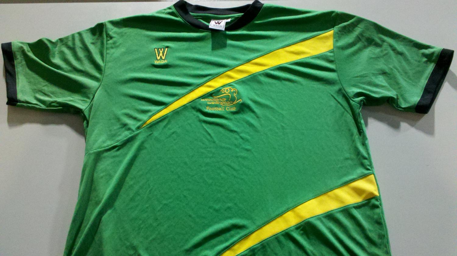 Woodlands Wellington FC Away football shirt 2013.