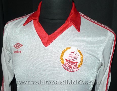 Clyde Home football shirt 1977 - 1979
