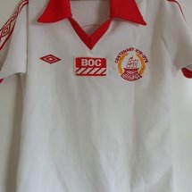 Clyde Home football shirt 1978 - 1979 sponsored by BOC