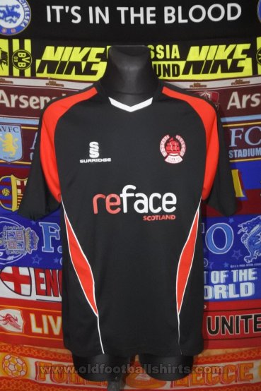 Clyde Away football shirt 2008 - 2009