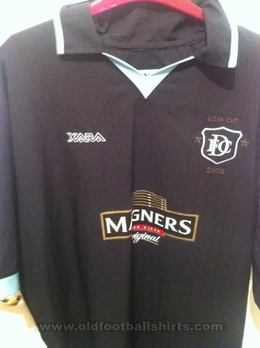 Dundee Cup Shirt football shirt 2003 - 2004