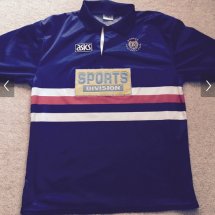 Dundee Home football shirt 1994 - 1995 sponsored by Sports Division