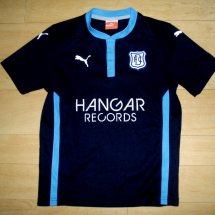 Dundee Home football shirt 2014 - 2015 sponsored by Hangar Records