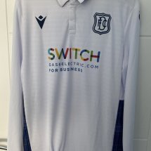 Dundee Away football shirt 2019 - 2020 sponsored by SwitchGas&Electric.com