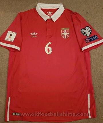 Serbia Home Fußball-Trikots 2016 - 2017