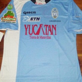 Venados F.C. Home football shirt 2011 - 2012 sponsored by Yucatan Tierra de Maravillas