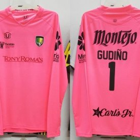 Venados F.C. Goalkeeper football shirt 2017 - 2018 sponsored by Tony Roma’s