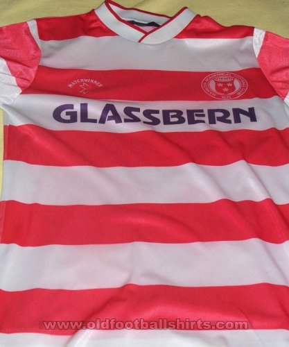 Hamilton Academical Home football shirt 1986 - 1987