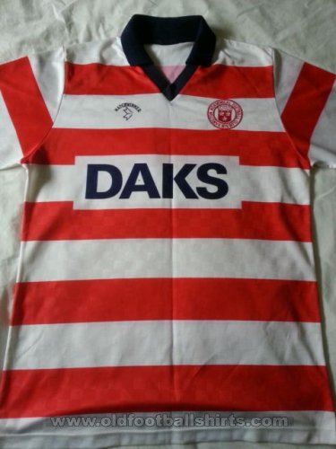 Hamilton Academical Home football shirt 1988 - 1989