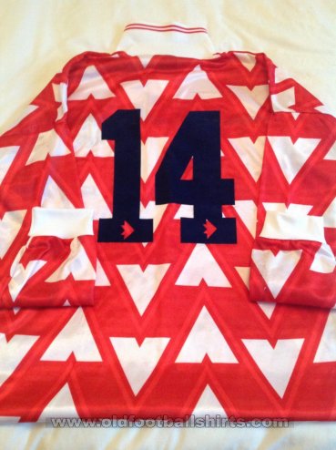 Hamilton Academical Home football shirt 1991 - 1993