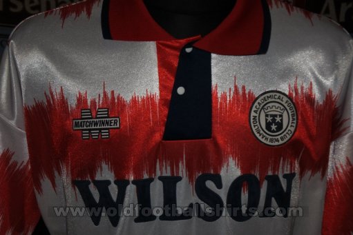 Hamilton Academical Home football shirt 1993 - 1995