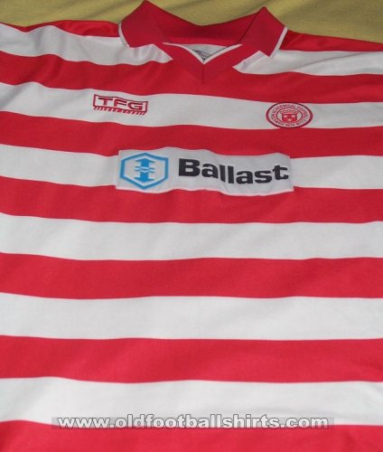 Hamilton Academical Home football shirt 2001 - 2003