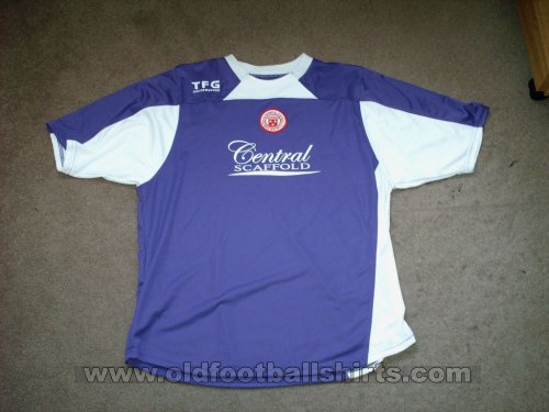 Hamilton Academical Away football shirt 2006 - 2007