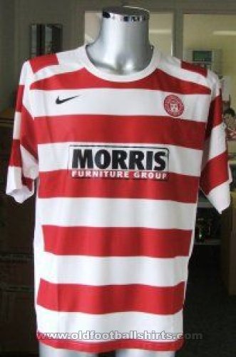 Hamilton Academical Home football shirt 2007 - 2008