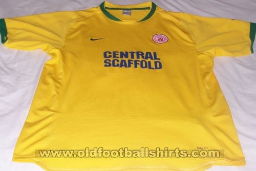 Hamilton Academical Away football shirt 2007 - 2008