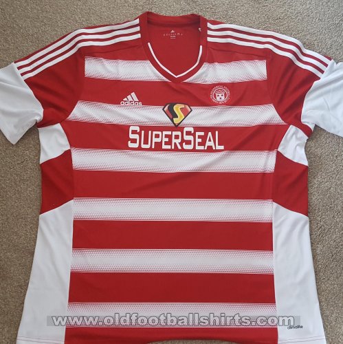 Hamilton Academical Home football shirt 2016 - 2017