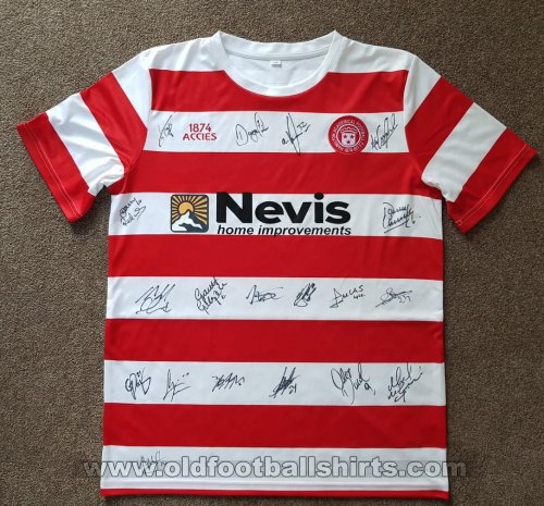 Hamilton Academical Home football shirt 2015 - 2016